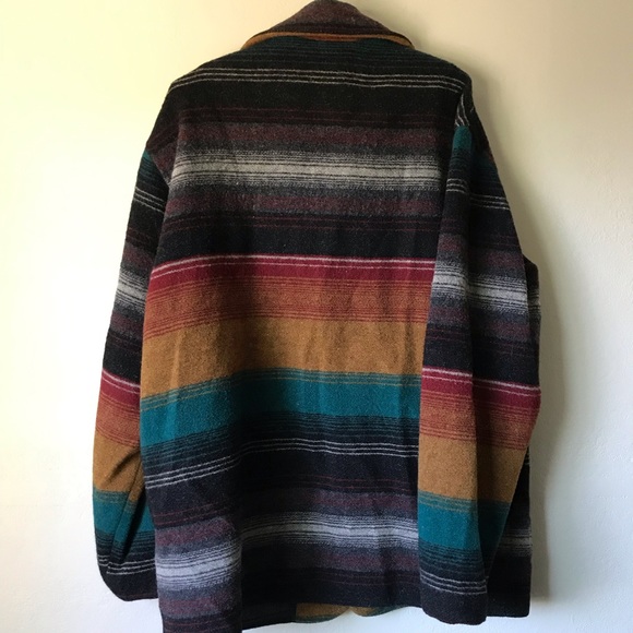 Woolrich Blanket Coat Vintage - Picture 10 of 11